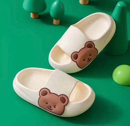 Flippers with bear design