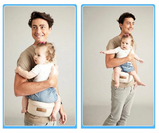 Adjustable Baby Carrier Waist Stool with Sling Hold Belt